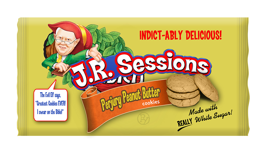 Breaking: Trump Says Something Nice About Jeff Sessions, Well, About His All-White Peanut Butter Cookies