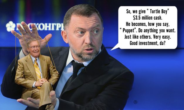 Oleg Deripaska Presents ‘The Turtle Puppet’