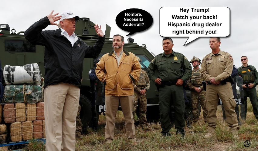 Texas Drug Dealer Targets Trump at Border