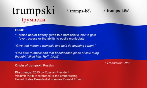 “Trumpski” Added to Official Russian Dictionary