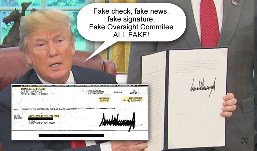 Jim Jordan Denies Trump’s $35k Check Exists