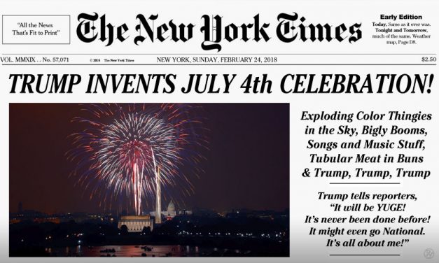 Current President Dreams Up Independence Day Wing Ding