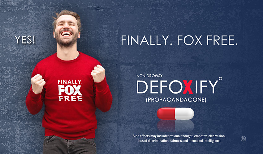 DeFoxify:  New Purdue Pharma Pill Promises Hope For Fox News Addicts