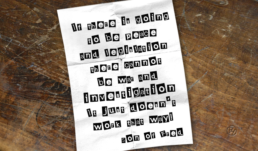 President Denies Involvement With Threatening Note to Nancy Pelosi