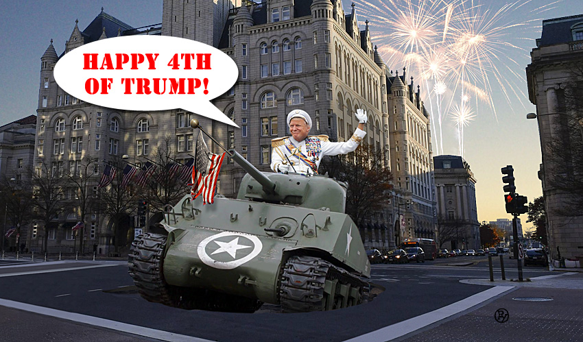 The Month of Trump? Trump Signs Executive Order Changing July‘s Name To … You Guessed It