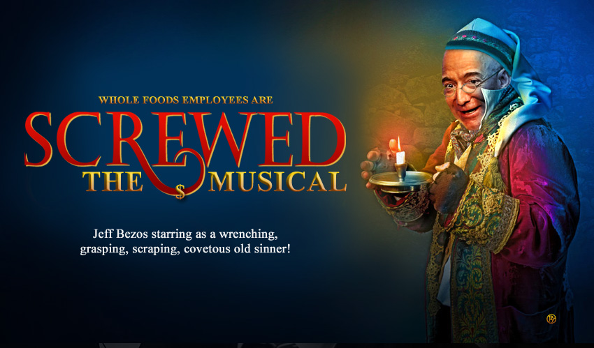 A Re-Imagined Jeff Bezos  To Star in Film Musical “Screwed”