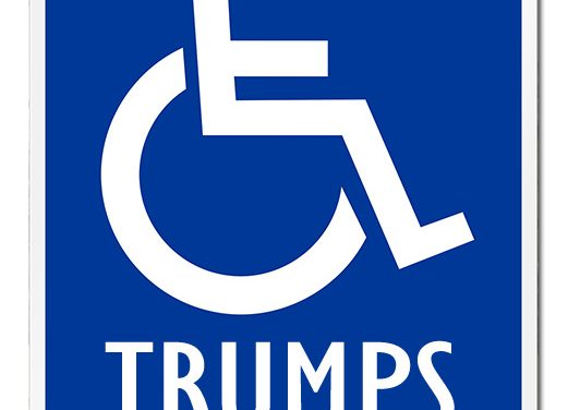 Justice Department Defends New Trump Family Handicap Placard