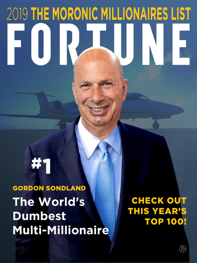 Gordon Sondland Tops Fortune Magazine List