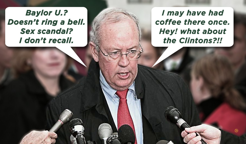 Ken Starr: A Sanctimonious Toad’s Worst Press Conference Ever