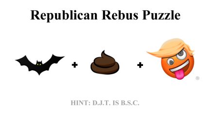 Republicans Unable to Solve Confusing Rebus Puzzle; Plot by Dems, Socialists & Commies?