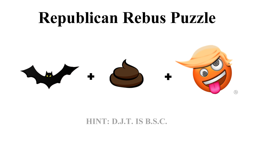 Republicans Unable to Solve Confusing Rebus Puzzle; Plot by Dems, Socialists & Commies?